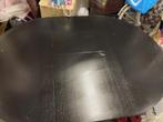 Table extensible noire INGATORP IKEA, Enlèvement, Utilisé