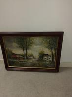 Antike  schilderij, Antiek en Kunst, Ophalen of Verzenden