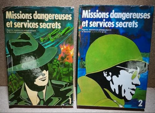 Livres WW2 boeken "Missions dangereuses et services secrets", Boeken, Oorlog en Militair, Gelezen, Ophalen of Verzenden