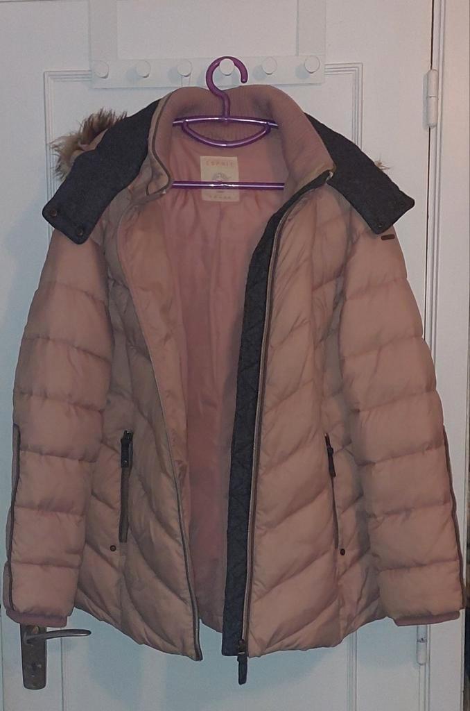 ② ESPRIT Doudoune Vieux rose ️️ — Vestes Hiver — 2ememain