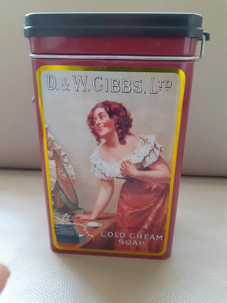 2 mooie blikken dozen: D&wW Gibbs en Coffee, Verzamelen, Blikken, Nieuw, Overige merken, Ophalen of Verzenden