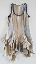 INDIES - Jolie blouse tunique - T.2, Taille 38/40 (M), Bleu, Porté, Enlèvement ou Envoi