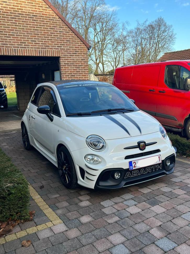 Abarth Turismo in topstaat!, Auto's, Abarth, Particulier, Lederen bekleding, Benzine, Euro 6, Handgeschakeld, Ophalen
