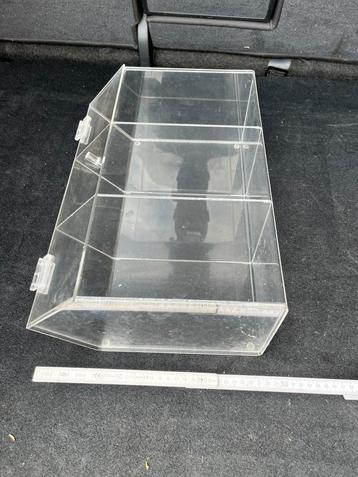 Prensentoire plexi 3 compartiments lot de 12 pièces, Enlèvement