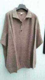 mooie bruin-grijze pull trui heren grote maat (L of XL), Ophalen, Maat 52/54 (L), Bruin