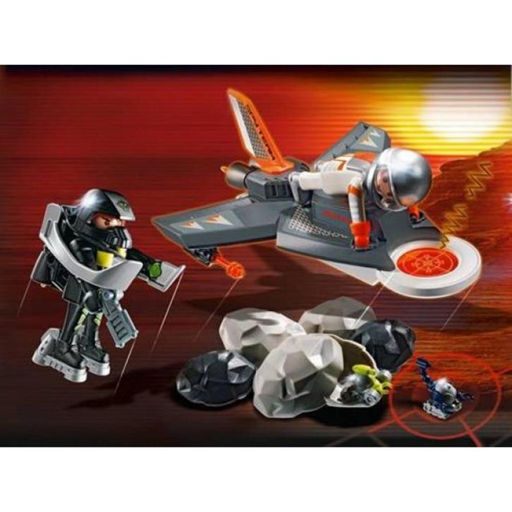 Playmobil Top Agents Detectorjet – Set 4877, Kinderen en Baby's, Speelgoed | Playmobil, Zo goed als nieuw, Complete set, Ophalen