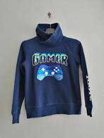 donkerblauwe sweater met pailletten H&M  maat 9/10 jaar, H&m, Pull ou Veste, Utilisé, Garçon