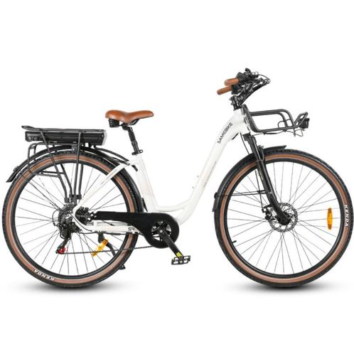 Samebike RS-A07 witte 500W 35km/h 36V 13Ah elektrische fiets, Sport en Fitness, Overige Sport en Fitness, Nieuw, Verzenden