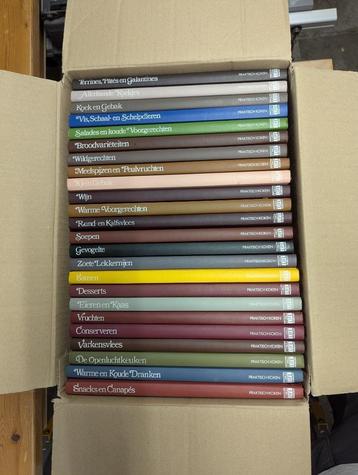Grote collectie (24) time-life kookboeken beschikbaar voor biedingen