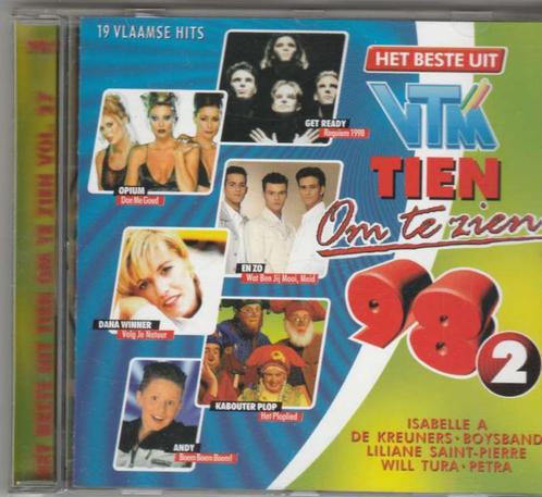 CD VTM Tien Om Te Zien VOLUME 26 1998/2, Cd's en Dvd's, Cd's | Nederlandstalig, Zo goed als nieuw, Pop, Ophalen of Verzenden