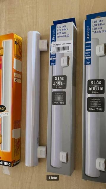 S14s buislampen 4 stuks  beschikbaar voor biedingen
