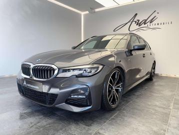BMW 3 Serie 318 Touring dA*PACK M*TOIT OUVRANT*CARPLAY*GARAN, Auto's, BMW, Automaat, 4 cilinders, USB, Alcantara