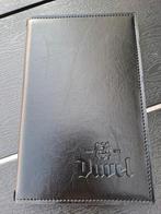 Duvel moortgat Menukaart in zwart leder, Ophalen of Verzenden, Zo goed als nieuw, Duvel