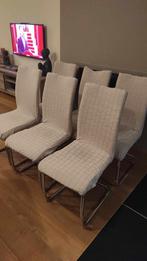 6 stoelen met hoezen, Ophalen, Vijf, Zes of meer stoelen