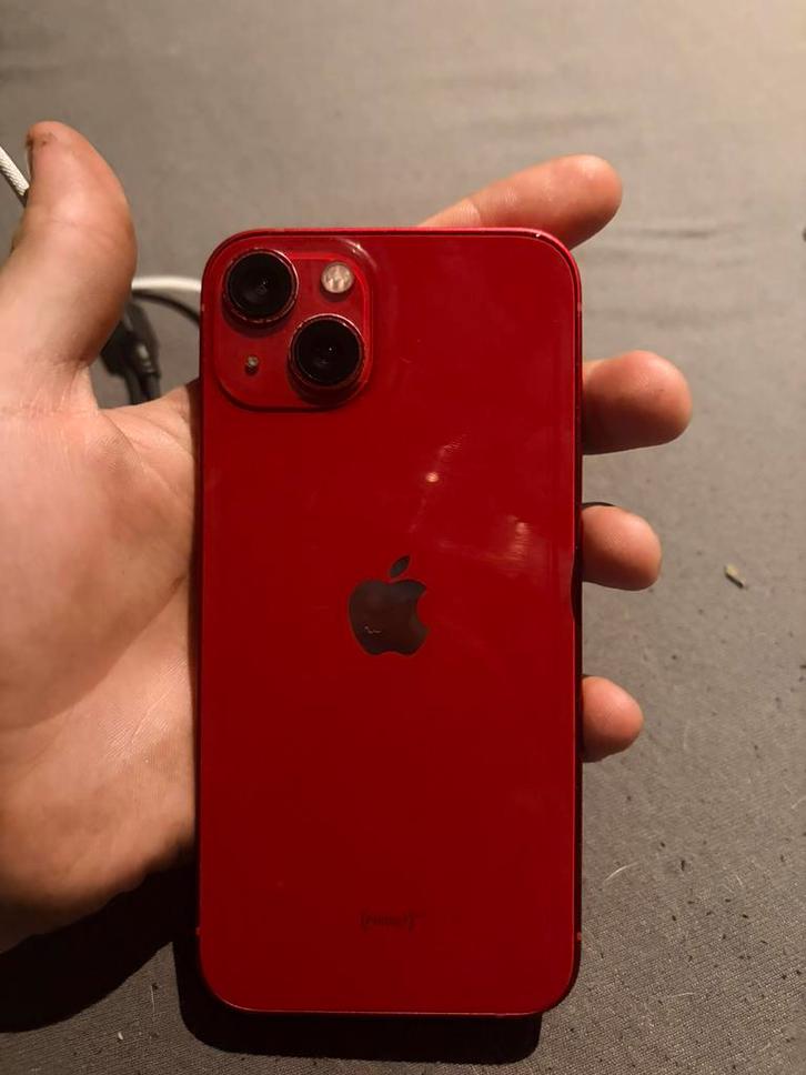 Iphone 13 128gb product red, Telecommunicatie, Mobiele telefoons | Apple iPhone, Zo goed als nieuw, 128 GB, Zonder abonnement