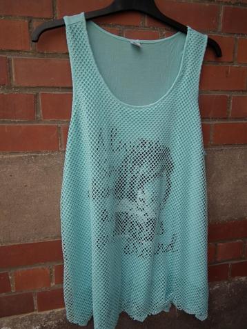 Blouse pour femme. taille XL (M&S Mode)  bleu turquoise, M&S mode, Envoi, Porté, Bleu