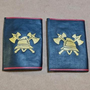 Brandweer Schouderpassanten rubber regenjas  beschikbaar voor biedingen