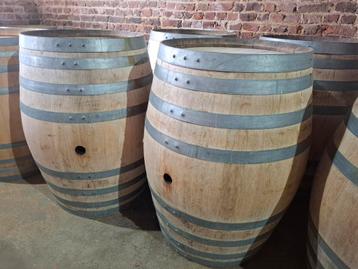 Mooie wijn & whiskey tonnen 225l tot 500l als tuindecoratie  beschikbaar voor biedingen