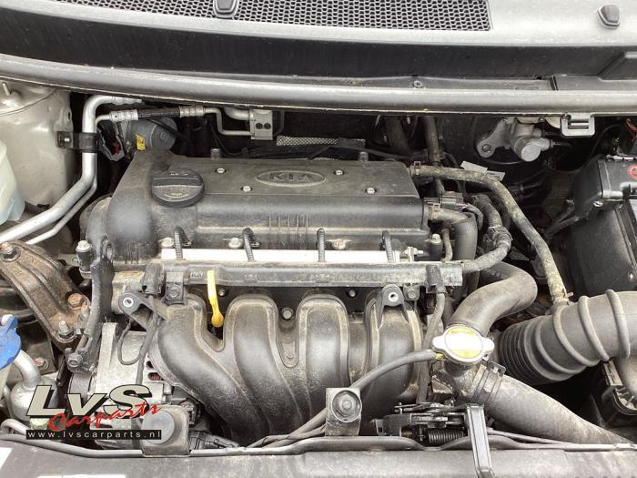Motor van een Kia Venga, Auto-onderdelen, Motor en Toebehoren, Kia, Gebruikt, 3 maanden garantie, Ophalen of Verzenden