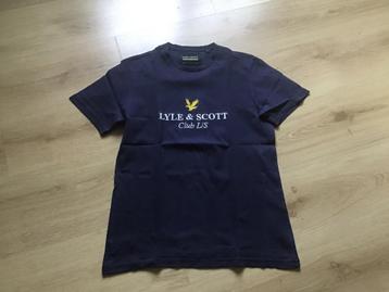 T-shirt Lyle&Scott maat XS, Enlèvement ou Envoi, Lyle & Scott, Porté, Bleu