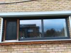 Raam PVC dubbel glas, rechts draaikip 2500x1000, Doe-het-zelf en Bouw, Raamkozijnen en Schuifdeuren, Ophalen, Kunststof, 225 cm of meer