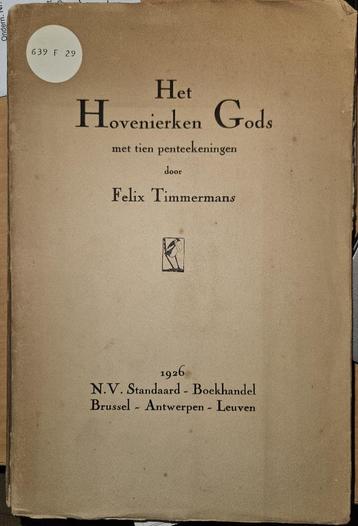 Het Hovenierken Gods beschikbaar voor biedingen