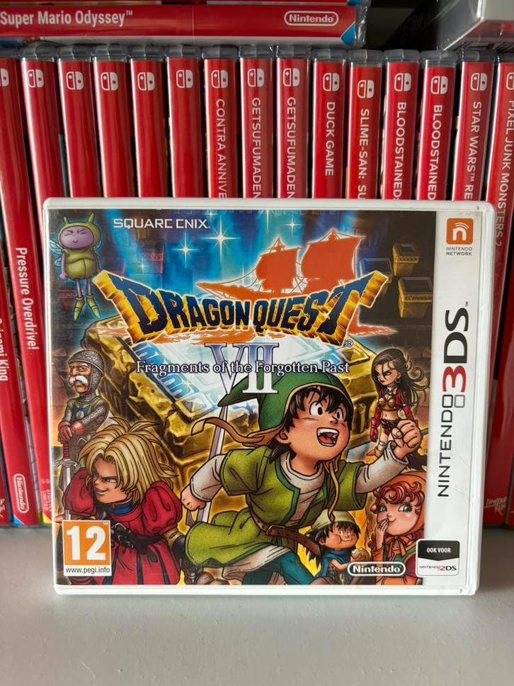 Dragon Quest VII - Fragments Of The Forgotten Past (3DS), Games en Spelcomputers, Games | Nintendo 2DS en 3DS, Zo goed als nieuw