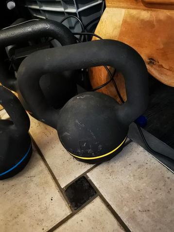 Kettle bells assortiment  beschikbaar voor biedingen