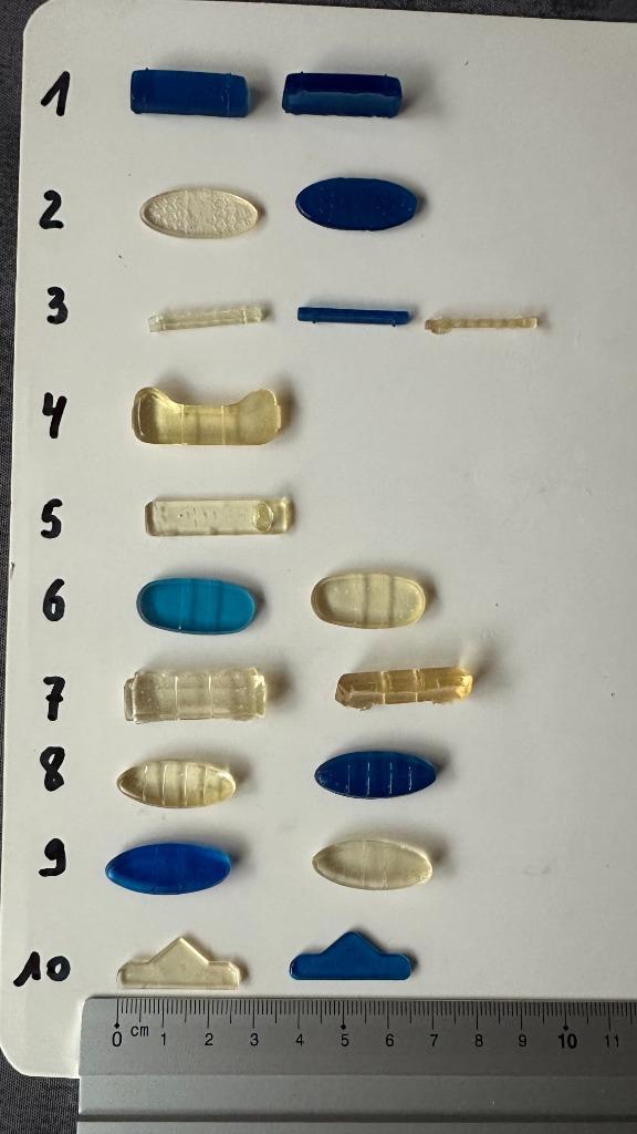 Gyrophare en résine, lightbar, police politie 1/43 code 3, Divers, Divers Autre, Comme neuf, Enlèvement ou Envoi