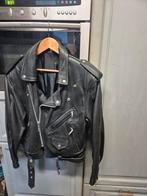 Dames lederen motor vest,kleur zwart.maat S, Motoren, Kleding | Motorkleding, Ophalen, Dames