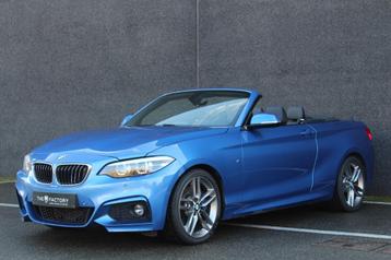 BMW 220i Cabrio - M pack - Navi pro - Harman - Automaat beschikbaar voor biedingen