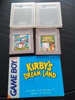 Jeux Nintendo game boy kirby's dream Land 1 et 2 très rare, Games en Spelcomputers, Games | Nintendo Game Boy, Vanaf 3 jaar, Ophalen of Verzenden