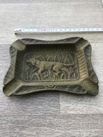 Cendrier ancien en bronze ou en cuivre., Antiquités & Art, Enlèvement ou Envoi, Bronze