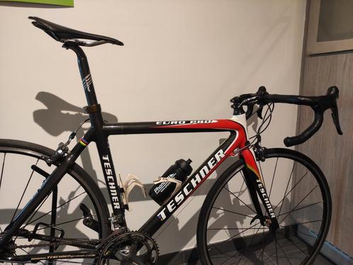 Teschner euro pro carbon koersfiets racefiets mt 54 Ultegra, Fietsen en Brommers, Fietsen | Racefietsen, Gebruikt, Carbon, Ophalen