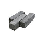 Blauwe steenbriket 20x5x5//Waaltje Hardsteen 20x5x5cm, Tuin en Terras, Ophalen, Blok, Nieuw, Natuursteen
