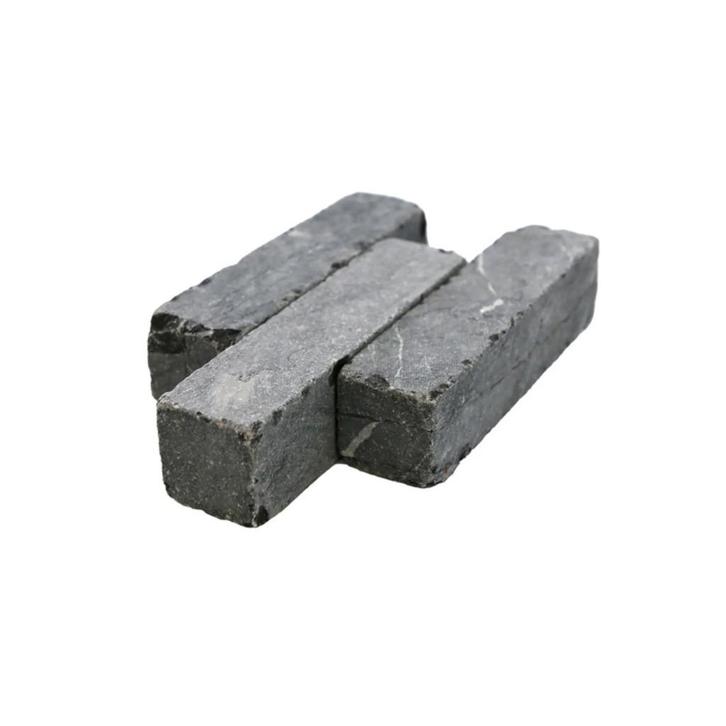 Blauwe steenbriket 20x5x5//Waaltje Hardsteen 20x5x5cm, Tuin en Terras, Bielzen en Borduren, Nieuw, Blok, Natuursteen, Minder dan 25 cm