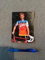 Photographie cycliste Peter Roes 1986 Lotto-Merckx, Enlèvement ou Envoi, Comme neuf