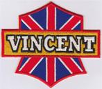 The Vincent stoffen opstrijk patch embleem #2, Motoren, Verzenden, Nieuw