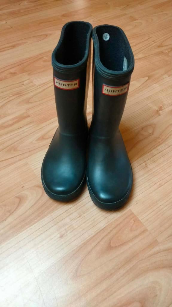 Bottes de pluie bleues Hunter taille 28, Enfants & Bébés, Vêtements enfant | Chaussures & Chaussettes, Utilisé, Bottes, Garçon ou Fille