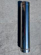 Tube cheminée inox double paroi ca 100x 22cm, Nieuw