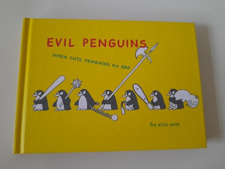 Comic - Evil Penguins, Ella Anie, Boeken, Strips | Comics, Nieuw, Ophalen of Verzenden