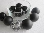 kerstballen : zwart, diameter : 5cm, Diversen, Gebruikt, Ophalen