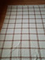 deken van gekamd katoen, Huis en Inrichting, Slaapkamer | Beddengoed, Ophalen, Gebruikt, Beige, Tweepersoons