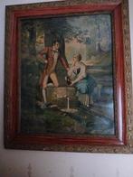 Oude Poolse prent (+100 jaar oud), Antiek en Kunst, Ophalen
