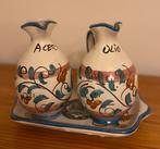 Set d’huilier et vinaigrier en céramique, Maison & Meubles, Pièces pour table, Enlèvement ou Envoi, Comme neuf, Moins de 50 cm