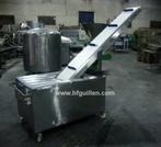 CONVOYEUR ÉLÉVATEUR EN ACIER INOX SUR ROULETTES, Envoi, Utilisé