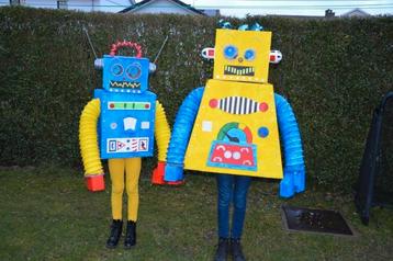carnavalskostuum robots masked singer beschikbaar voor biedingen