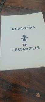 6 Graveurs de l’Estampille – 1978. Numéroté, Zo goed als nieuw