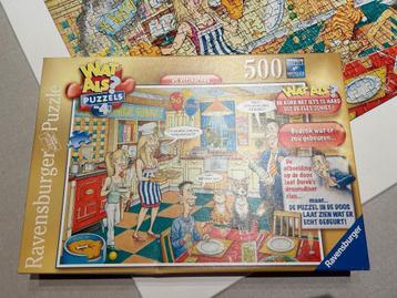 Puzzel Ravensburger 500 stukjes Wat Als?, Hobby en Vrije tijd, Denksport en Puzzels, Ophalen of Verzenden, 500 t/m 1500 stukjes
