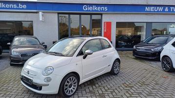 Fiat 500 1.2i lounge/airco/panodak/1j. garantie beschikbaar voor biedingen